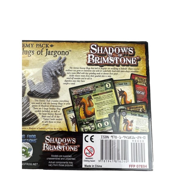 Shadows of Brimstone Swamp Slugs of Jargono Enemy Pack New Sealed - Picture 3 of 4